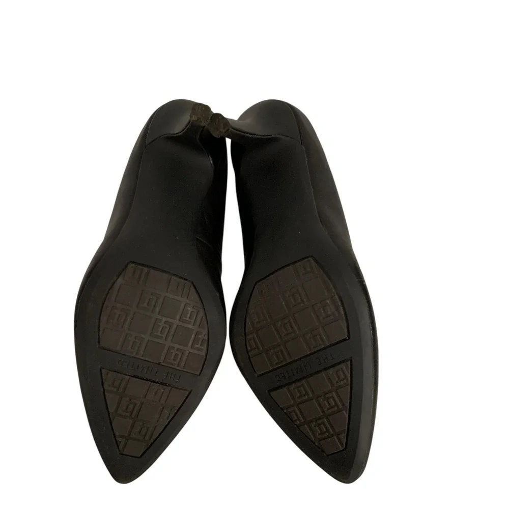 The Limited Tatum Black Pumps Womens Size 9M Pointed Toe Heels Like New Box